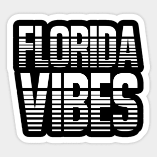 Florida Vibes Sticker